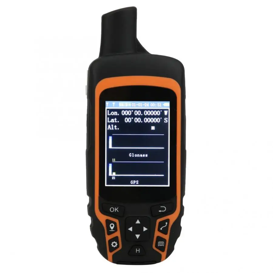 Ручной GPS Навигационный трек прибор для измерения площади Земли TFT 100 дюйма вилка