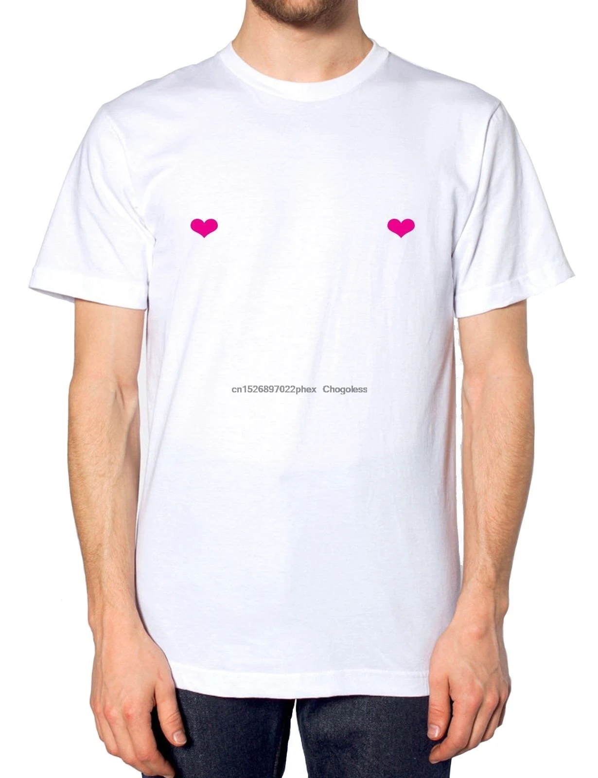 Heart Boobs T Shirt Freedom Free The