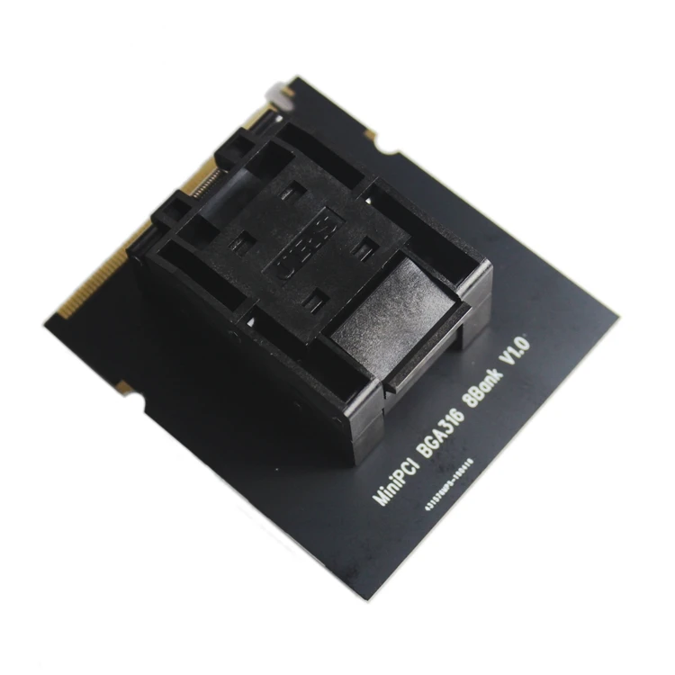 Nand флэш-накопитель адаптер bga224 / 272/316 MiniPCI 4-в-1 гнездо для восстановления данных
