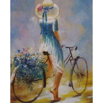

GATYZTORY Frameless Paint By Number Boat DIY Pictures By Numbers Landscape Kits Hand Painted Painting Art Drawing On Canvas Hom