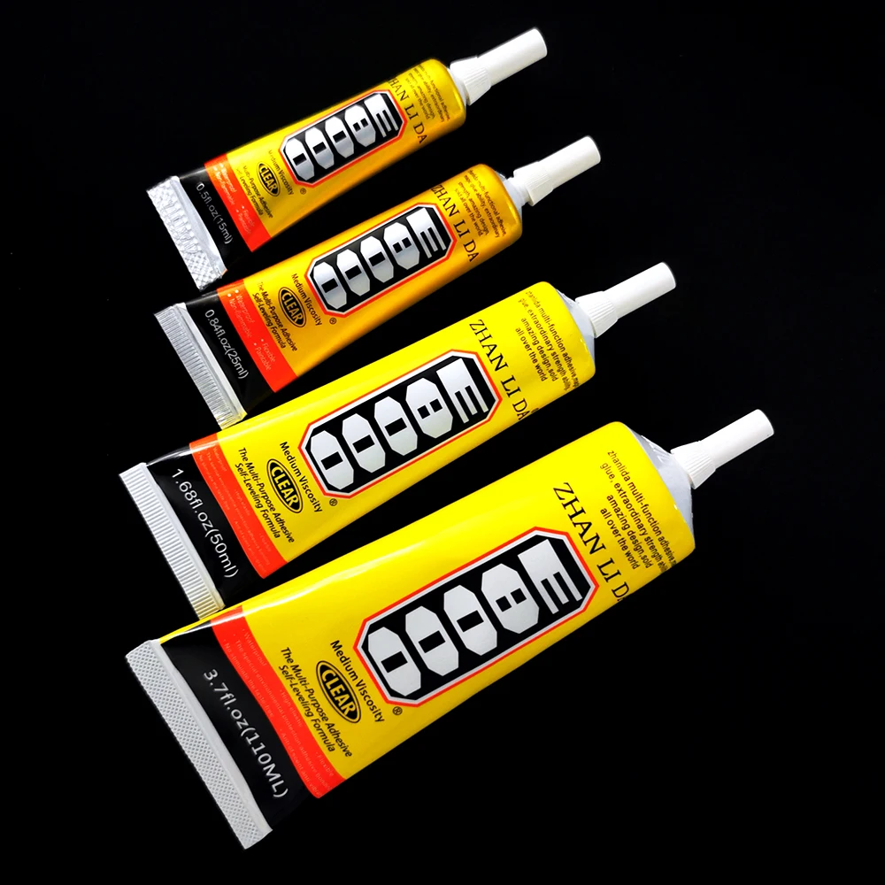 25ml E-8000 Multifunction Transparent Super glue Adhesive Used to make or repair DIY jewelry and crafts of various materials