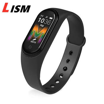 

Lism 2020 M5 Women Bluetooth Fitness Tracker Wristband Watch Men Call Smartwatch Play Music Bracelet Smartband Sport Smart Watch