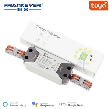 

Frankever Smart Wifi Switch Breaker Control Automation Module DIY Timer Universal Smart Home Work With Google nest and Alexa