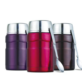 

550ml Thermos for Food Large Vacuum Flasks Lunch Box Insulated Soup Porridge Box Outdoor Termos Coffee Mugs Thermoses Thermocup