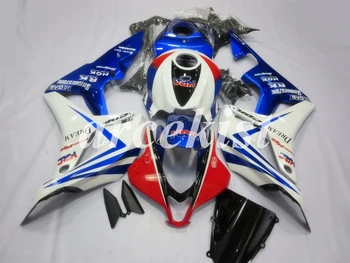 

New ABS Injection Mold motorcycle Fairings Kit Fit For Honda CBR600RR F5 07 08 2007 2008 bodywork set Custom White blue