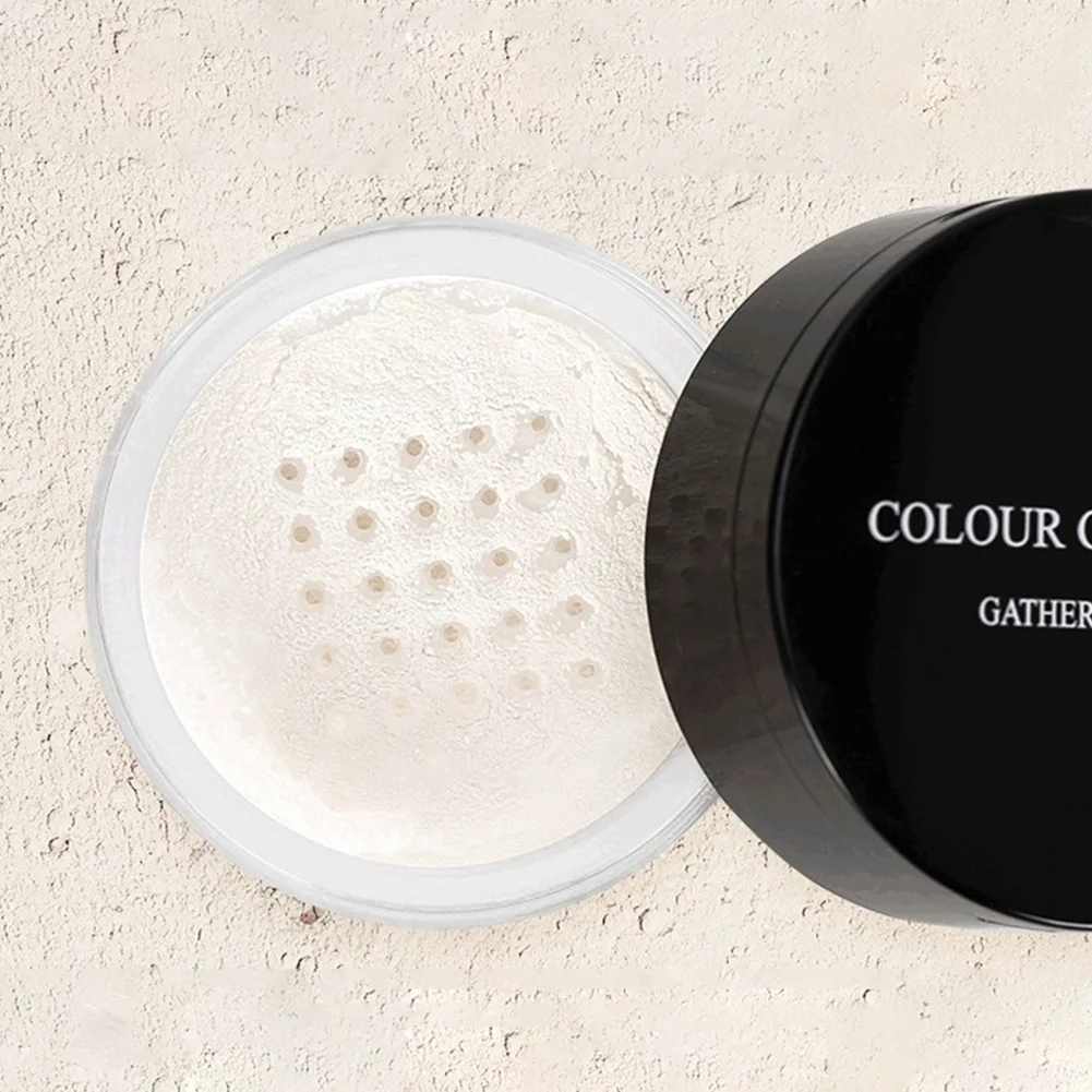Women Loose Powder Accessories Matte Finish Long Lasting Oil Control Makeup Base Cosmetic Tool Finishing Concealer Face Care