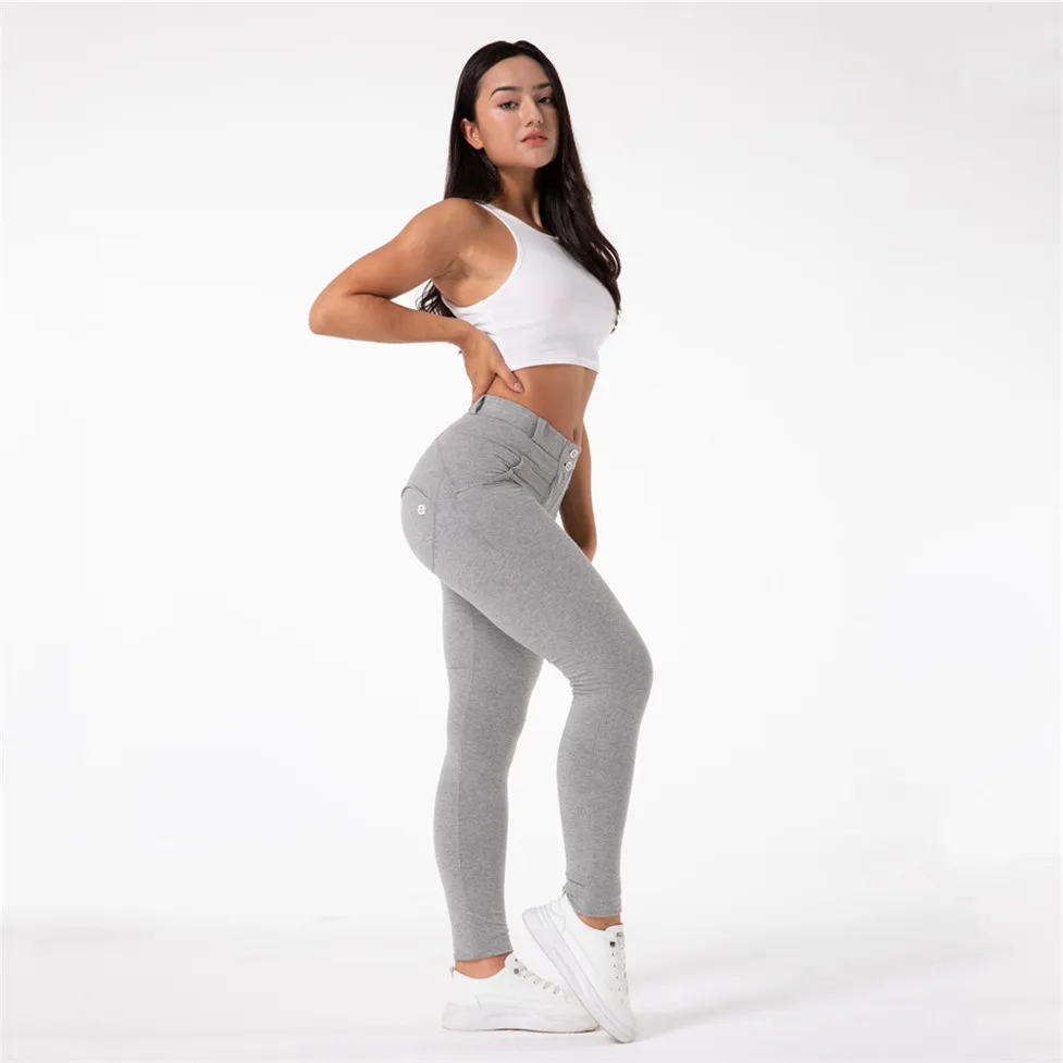 Stretch Booty Push Up, corredor fitness, moda, cinza