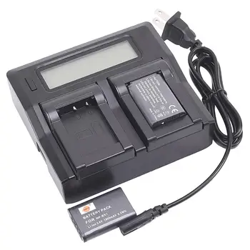 

DSTE 2PCS NP-BX1 Battery with US Plug Dual Battery Charger for Sony DSC-RX100 IV RX10 II RX1 HX300 WX300 WX500 ZV-1
