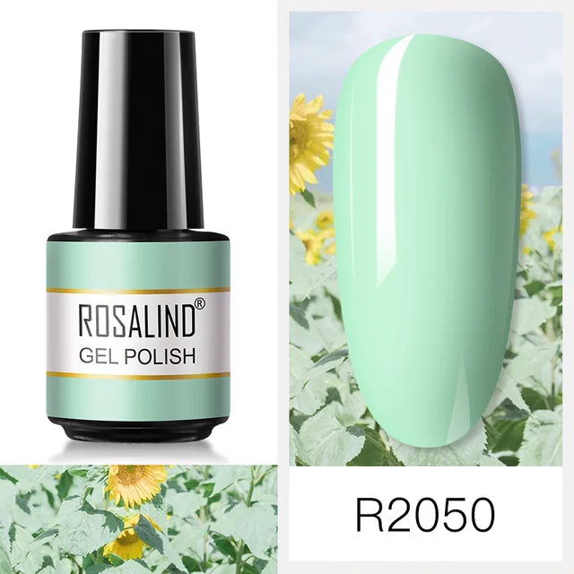 ROSALIND Nail Art 7ML Gel Polish 80 Color For Manicure Design UV Nail Polish Gel Lacquer Soak Off Semi Permanent Gel Nail Polish RAR2050