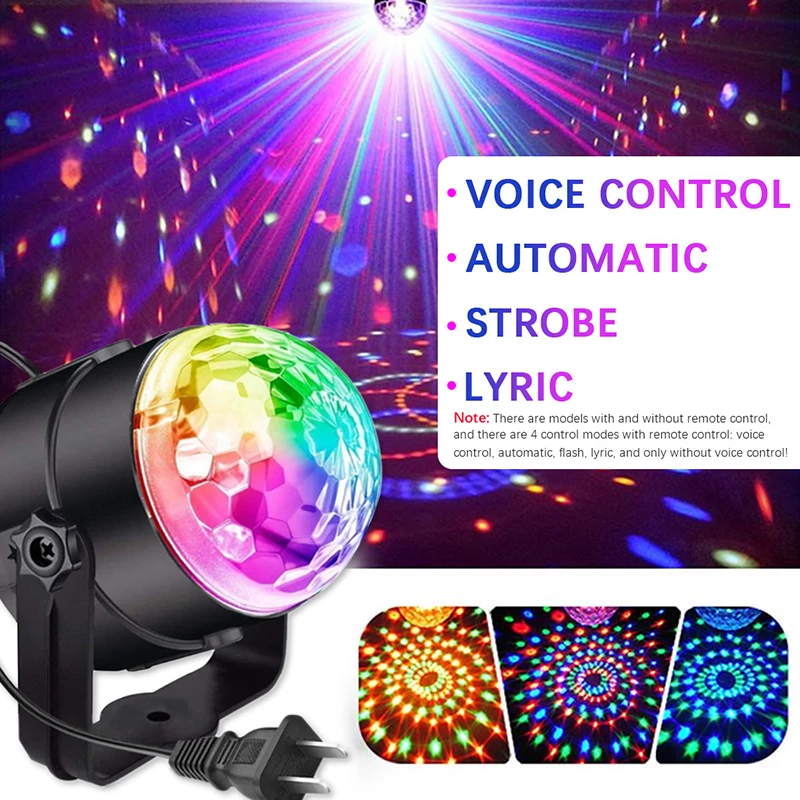 H58c395f0e61a4360956be3f09e539be50 - Sound Activated Rotating LED Disco Ball - photo-booth-accessories