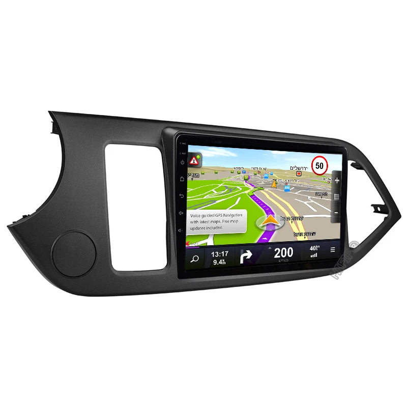 Автомобильный мультимедийный DVD плеер 9 дюймов 4G LTE Android 10 0 для KIA PICANTO Morning 2011 2012 2013