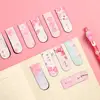 6 unidades/juego de 6 marcadores de dibujos animados de Sakura, marcador con imán Life Fresh, marcador magnético creativo para libros, suministros escolares Kawaii ► Foto 1/6