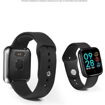 

Smart Watch Bluetooth 42MM Blood Pressure Oxygen Heart Rate Monitor Sport Smartwatch for Apple IPhone IOS Android PK B57