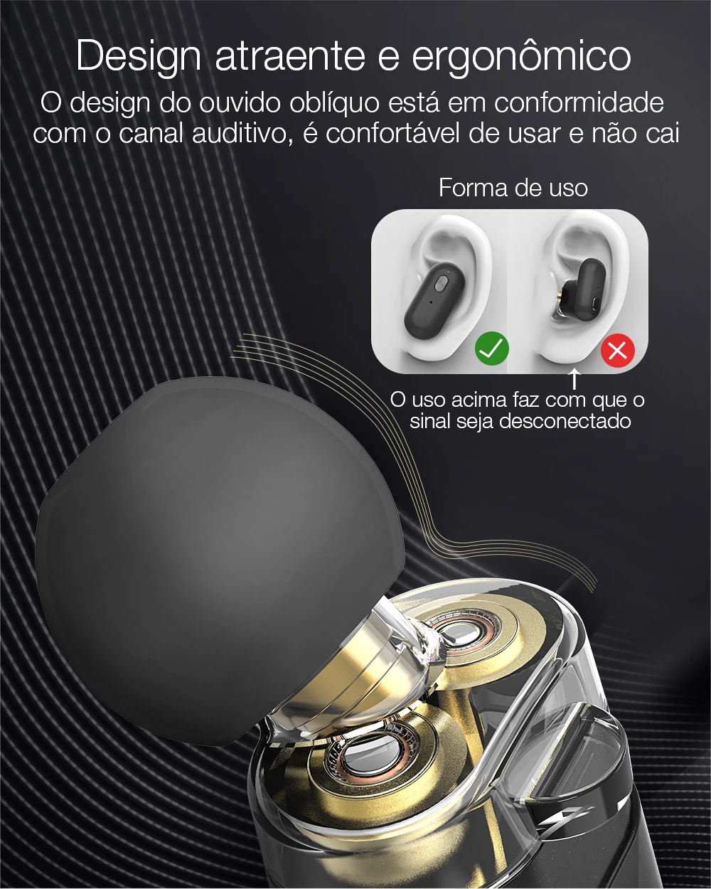 Fones de ouvido