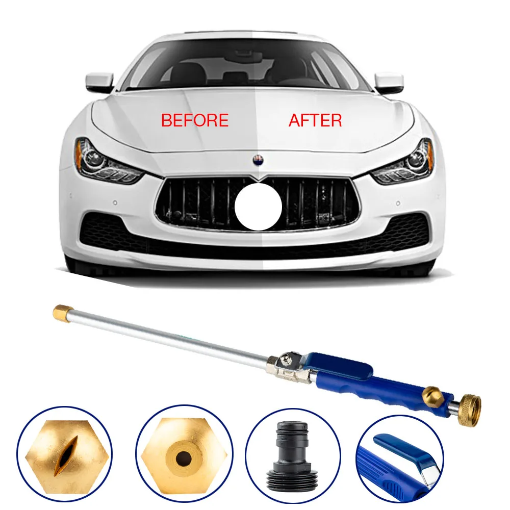 High Pressure Water Gun Metal Water Gun High Pressure Power Car Washer Spray Car Washing Tools Garden Water Jet Pressure Washer High Pressure Water Gun Metal Water Gun High Pressure Power Car Washer Spray Car Washing Tools Garden Water Jet Pressure Washer