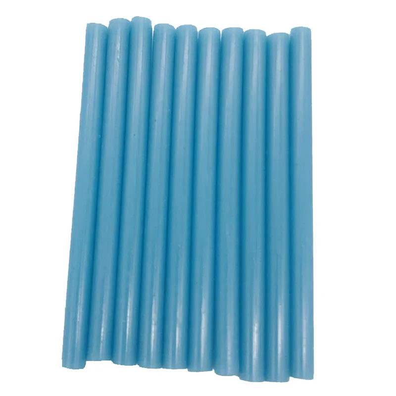 10 Pcs Blue Color 7MM Hot Melt Glue Sticks For Electric Glue Gun Car Audio Craft Repair Sticks Adhesive Sealing Wax Stick