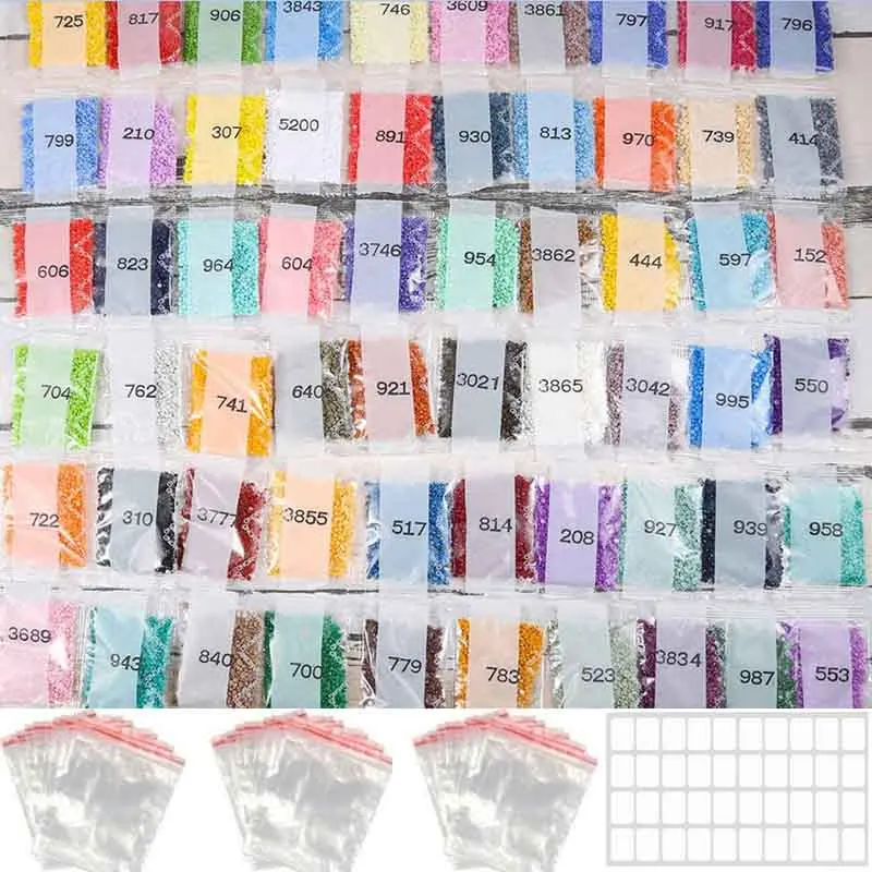 

5D DIY Diamond Painting Tools Round Diamond bag Rhinestone Container Diamond Painting Accessories