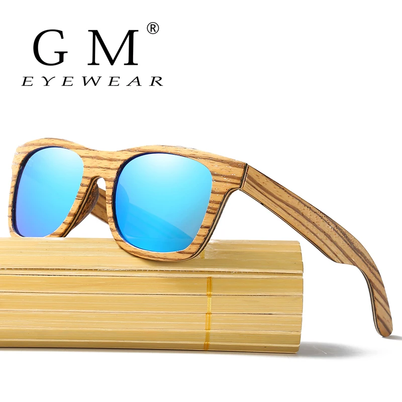 Мужские солнцезащитные очки из натурального дерева с поляризацией | Аксессуары