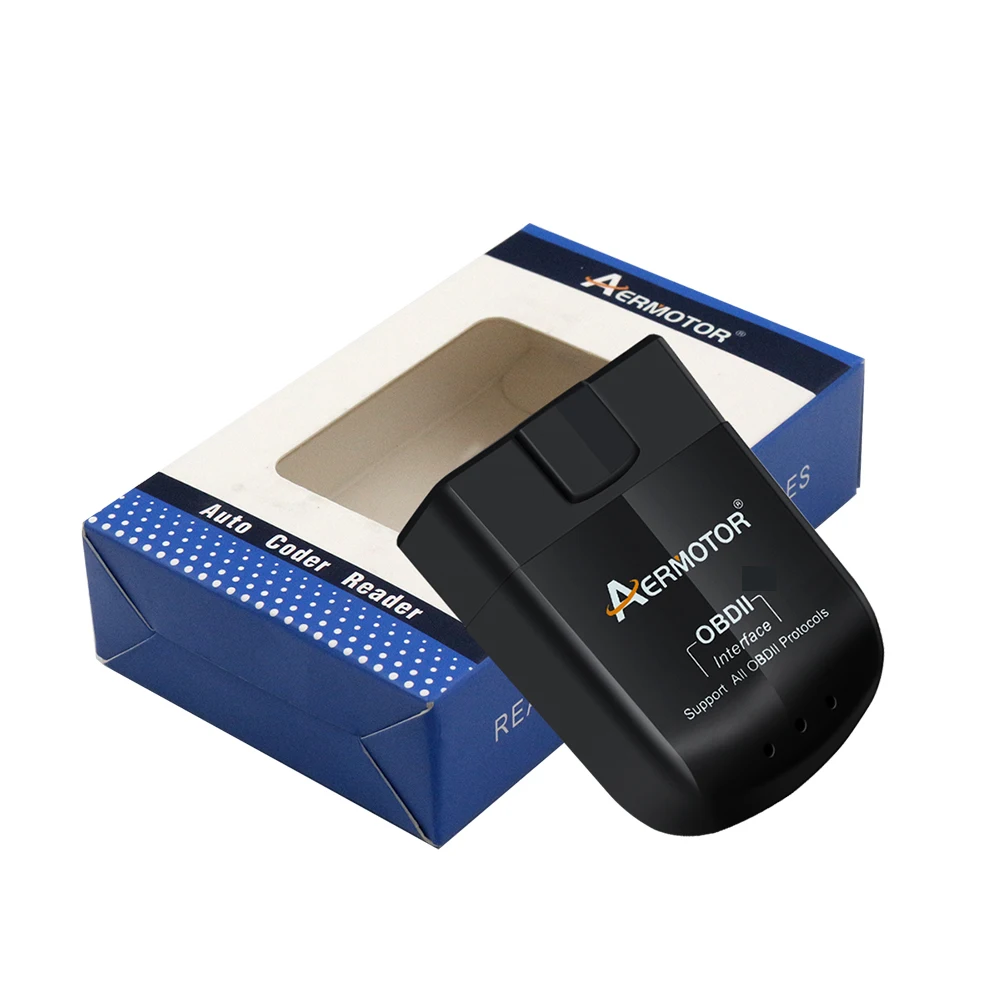 Interface ELM327 WIFI V1.5 - Lecteur de Code OBD2, Scanner Diagnostique Automatique pour Android/PC/IOS