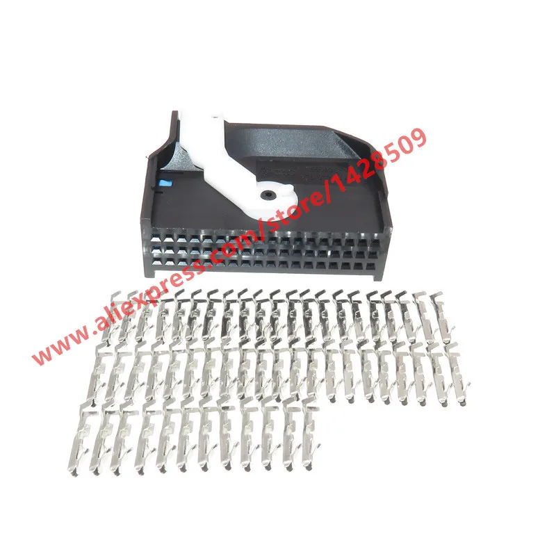 

1 комплект, 54 Pin 4E0972144 автомобильный модуль Bluetooth, штекер, гнездовой разъем с клеммами для Audi BMW 4E0 972 144