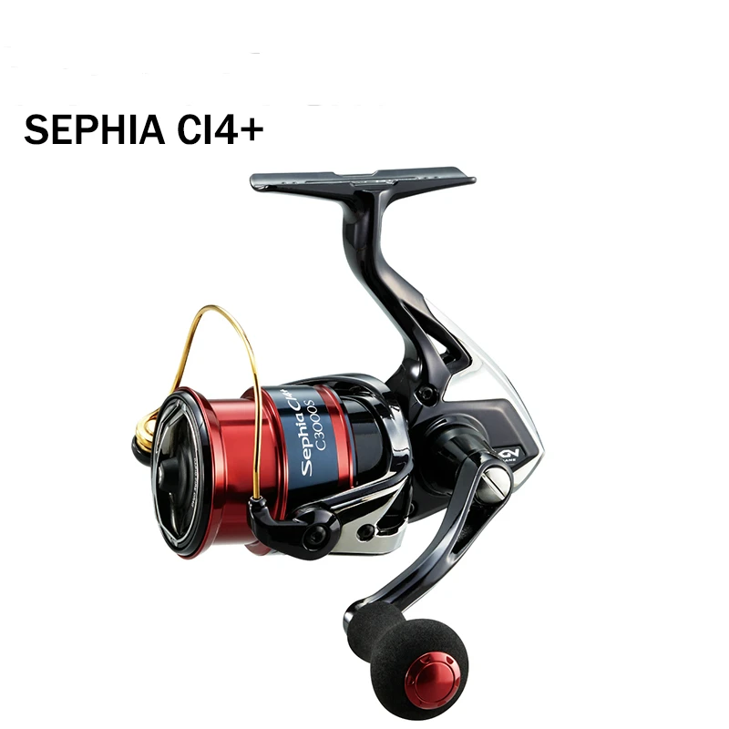 SHIMANO Sephia CI4+ C3000S C3000SHG C3000SDH C3000SDHH 9+ 1BB 5,0: 1/6. 0:1 Передаточное отношение рукав-рыба соленой воды Спиннинг рыболовная Катушка