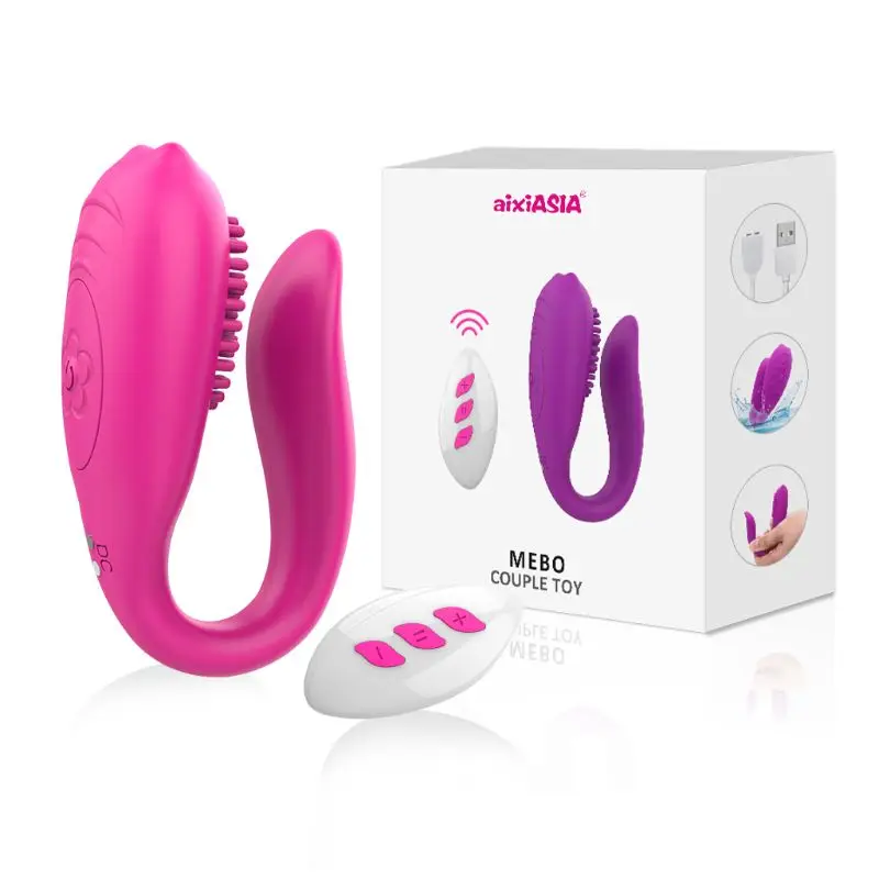  Women G-Spot Vibrator Clitoris Stimulation Dual Motor with 12 Vibration Patterns Rechargeable Brush