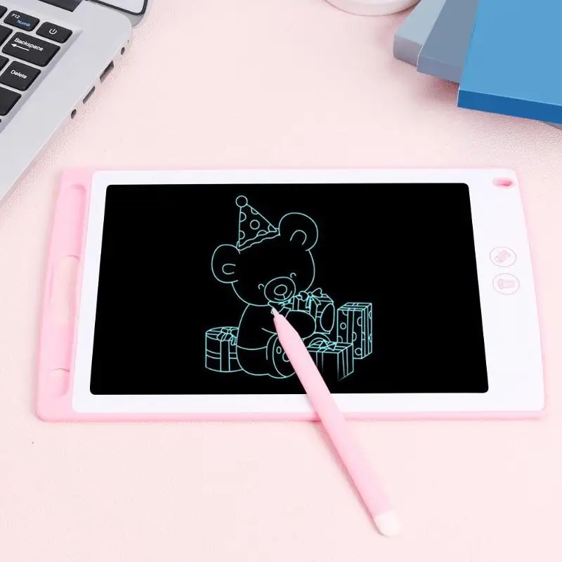 10-ти дюймовый электронный ЖК-дисплей рукописный ввод Tablet ультра-тонкий Цвет Экран доска для рисования компактный дизайн светильник Вес надежность