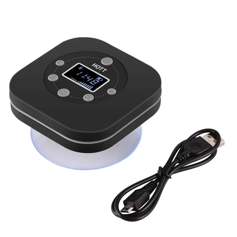 AABB-HOTT S603 мини портативный водонепроницаемый беспроводной Bluetooth Динамик Hands-Free fm-радио для ванной комнаты