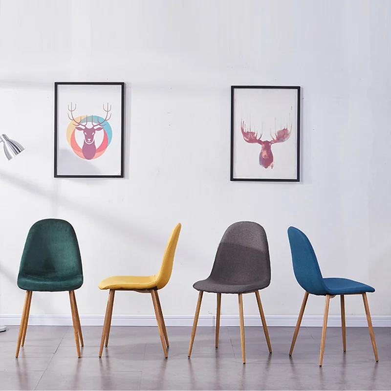 

Nordic INS Solid Wood Dining Chair Restaurant Office Meeting Computer Chair Bedroom Study Learning Leisure Solid Wood Chair