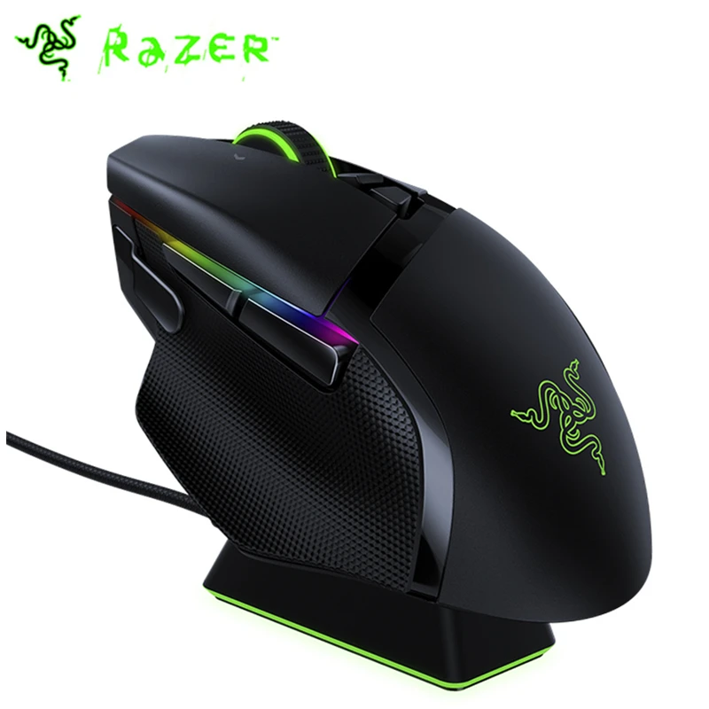 Razer Basilisk Ultimate Edition Беспроводная игровая мышь 20000 Точек на дюйм RGB база HyperSpeed