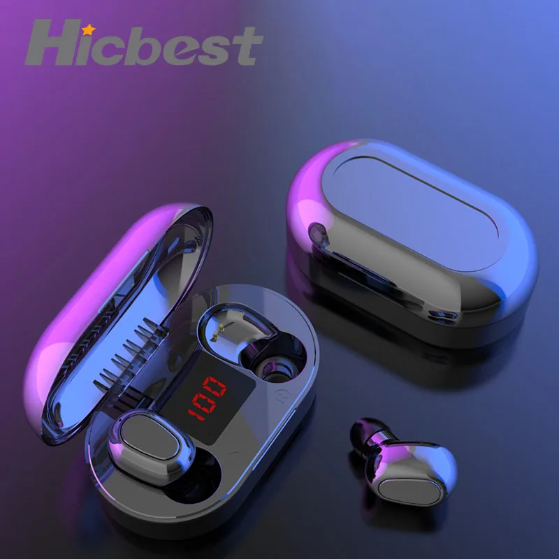 Беспроводные наушники Mini TWS спортивные HIFI шумоподавляющие беспроводная