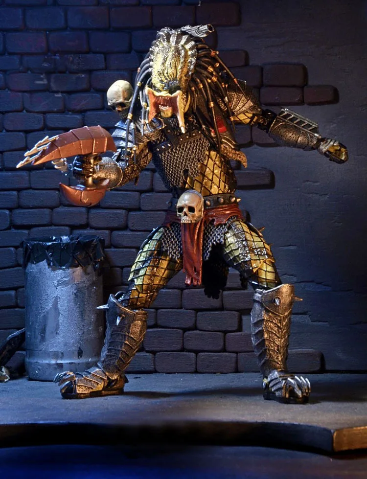 Аниме NECA Predator Scar Iron Ultimate Scarface двуглавый Deluxe Edition Garage Kit