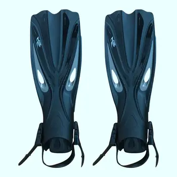 

KEEP DIVING Open Heel Scuba Diving Long Fins Adjustable Snorkeling Swim Flippers Special For Diving Boots Shoes Gear(XL)