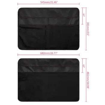 

Black Dustproof Cover PU Leather Protective Shell for Apple iMac 21/27" Screen DXAC