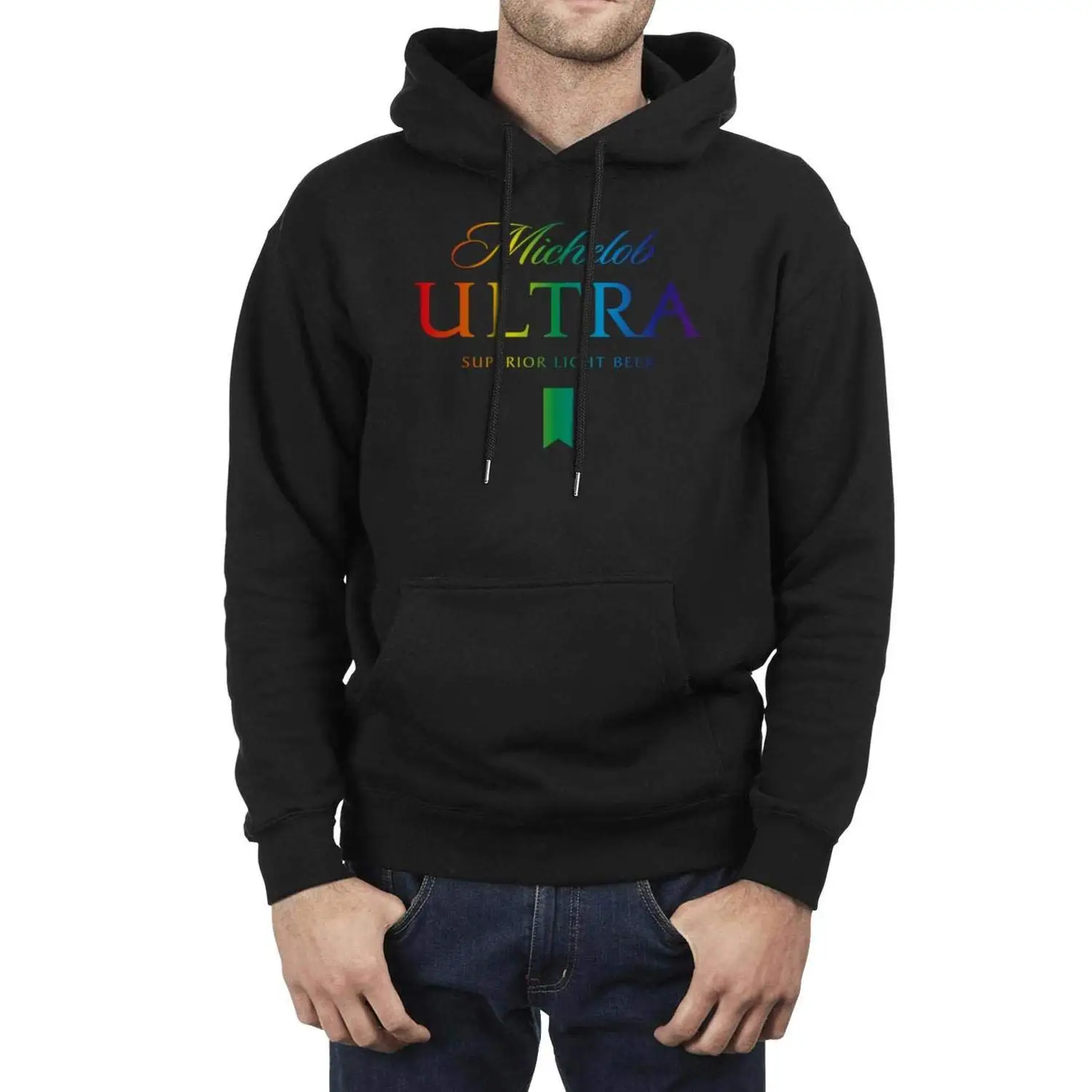 Мужские толстовки для колледжа Michelo-Ultra-гей-Pride-Rainbow-уникальная Толстовка С