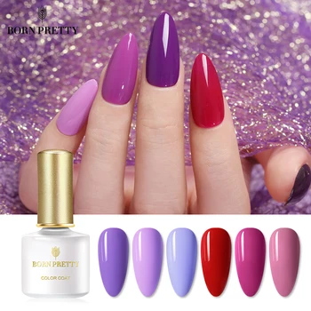 

BORN PRETTY Red Purple Series Gel Nail Polish Soak Off UV LED Varnish Nails Gel 60 Colors Nail Art Color Gel Manicuring 6ML
