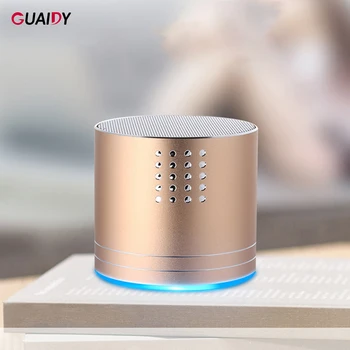 

Mini Bluetooth Speaker Wireless Computer Phone Audio Small Subwoofer Portable TF Card FM Colorful Light Smart Support Music