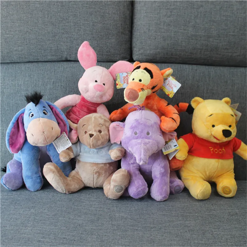 Geef energie Verhandeling moed 1 Stuk Winnie De Pooh Eeyore Donkey Tigger Knorretje Varken Konijn  Heffalump Olifant Uil Knuffel Leuke Knuffels Kids speelgoed|null| -  AliExpress