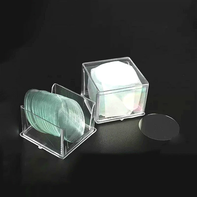 Circle Microscope Coverslip Disposable Round Coverglass For Growth 6mm 8mm 10mm 12mm 14mm 16mm 18mm 24mm 100pcs