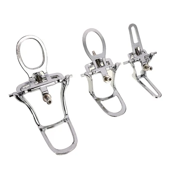 

3 Sizes S/M/L Dental Articulator Lab Tools Mouth Chrome Plated Full Mouth Copper Plating Denture Dentist Equipment Holder