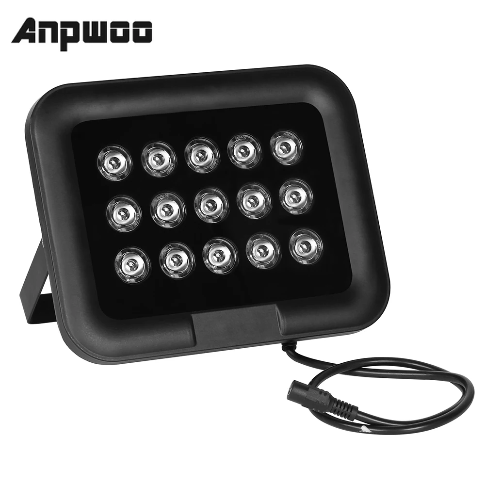 НОВЫЙ CCTV светодиоды 15IR инфракрасный массив осветитель IP65 850nm металлический