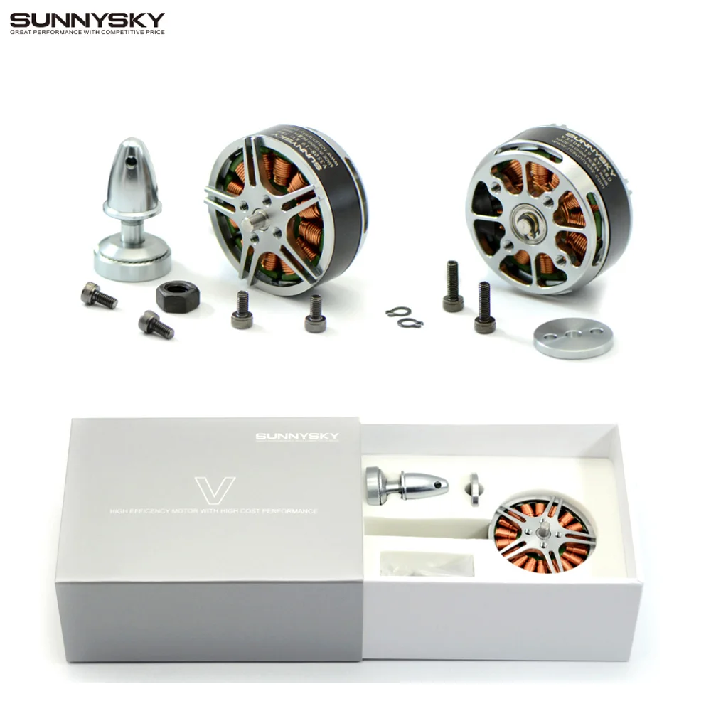 Оригинальный бесщеточный двигатель SUNNYSKY V3508 380kv 580kv 700kv для мультикоптера RC (новое