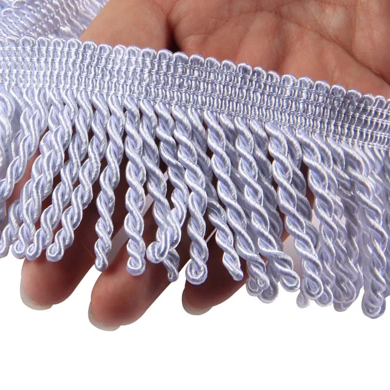 Braided Tassels Curtain Lace Trim DIY Decorative Accessories 10Yard/Lots 6cm Width