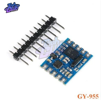 

AHRS GY-955 Calman Kalman Filter Sensor 9 Axis Navigation Module BNO055 Tilt Compensation Acceleration Gyroscope Magnetometer