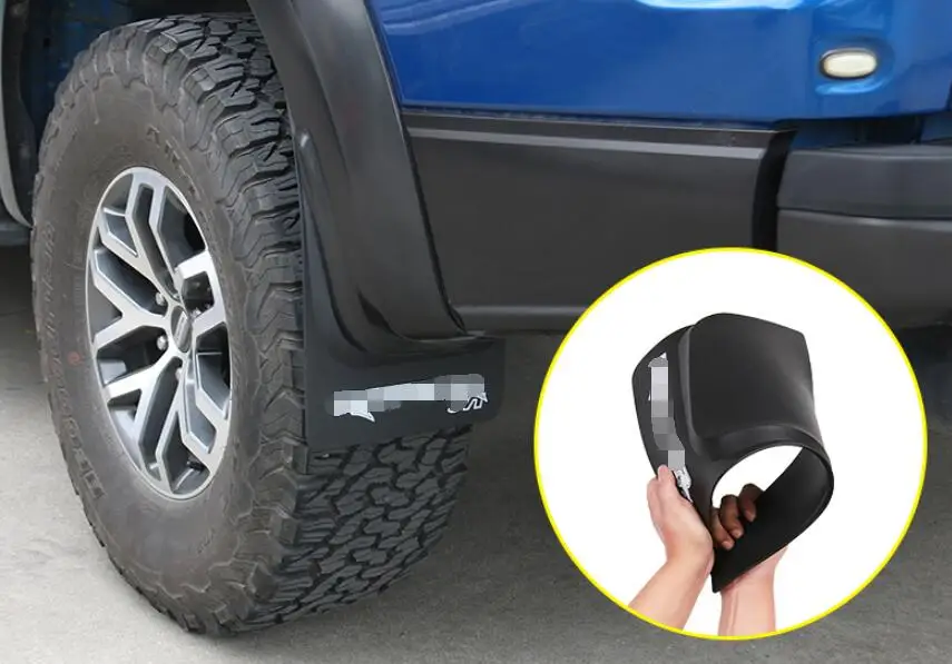 Брызговики для Ford F150 2013- спереди и сзади Брызговики протектор крыло аксессуары для грузовиков