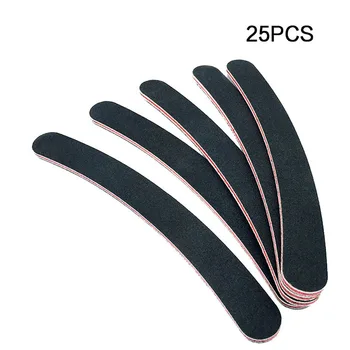 

25pcs Nail Files 100/180 Sanding Buffer Block Pedicure Manicure Buffing Polish Beauty Tools Professional Nail Files