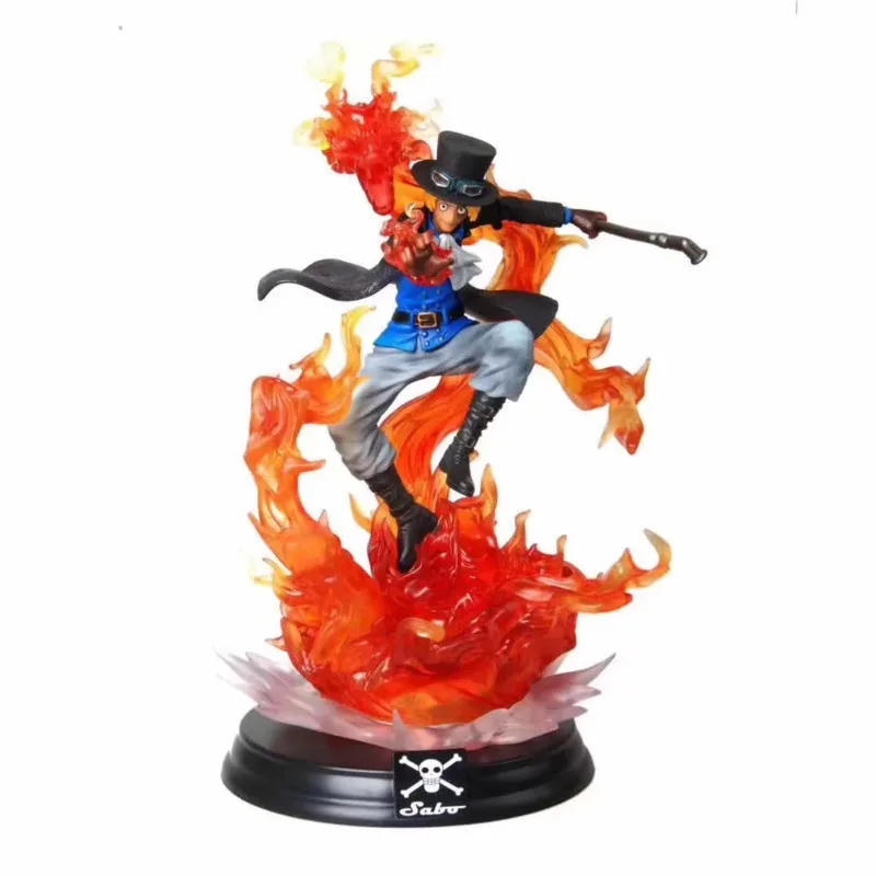 Экшн-фигурка Сабо ГК Огненный Дракон из ПВХ изысканное качество Аниме One Piece
