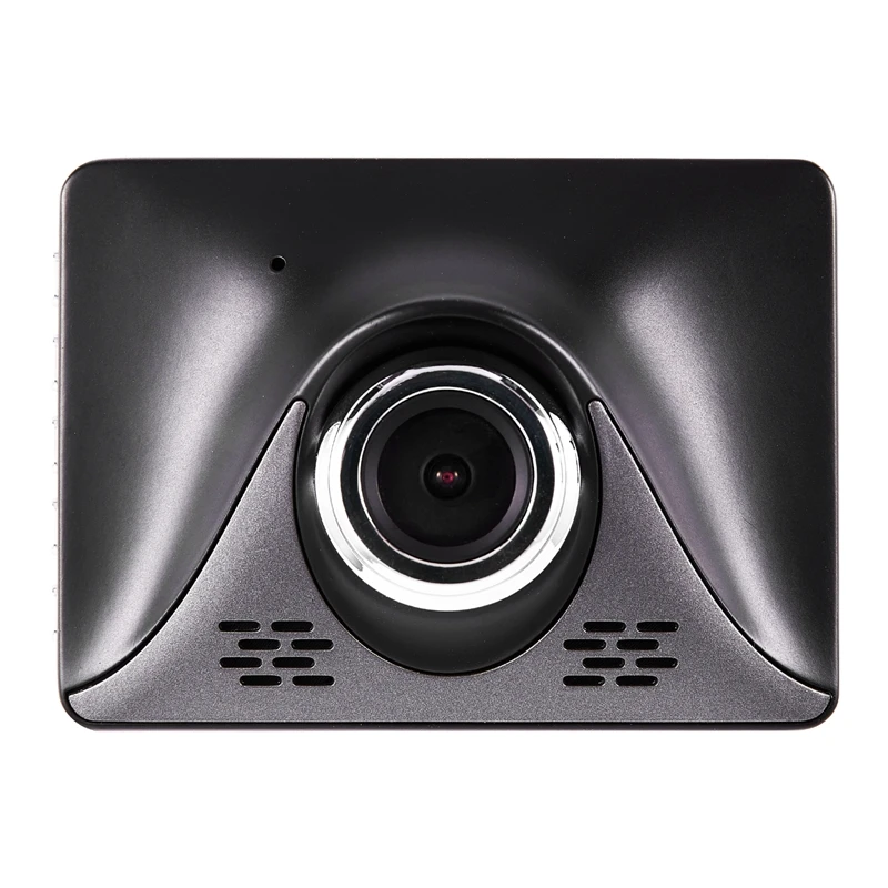 Видеорегистратор 3,2 дюймов 170 градусов Fhd 1080P Автомобильный видеорегистратор Dashcam камера с двумя объективами видео рекордер G-Senor 24H Запись вождения рекордер