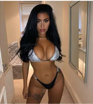 

Sexy Rhinestone Bandage summer bodysuit women Metal diamond Bikini beach bodys festival jumpsuit club Party body mujer overalls