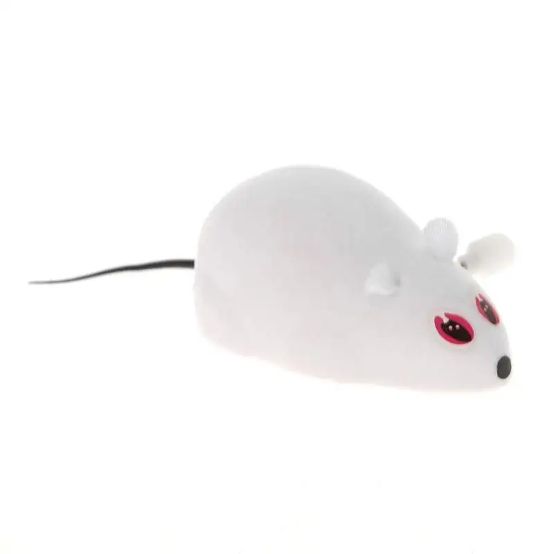 Игрушка для кошки, механизм намотки, плюшевая мышь, крыса, котенок, игрушка, трюк, интерактивные игрушки